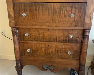 Item 3 ( was $950) NOW $475 19th Century Large Chest. This piece measures about 37.5"W by 49" H by 20.25 D.