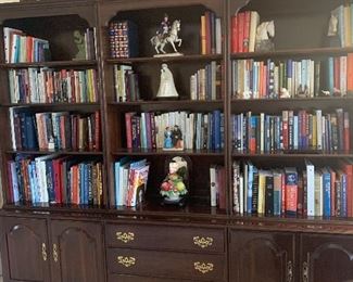 Item 4 (Was $400) Now $200 each section Three Ethan Allen Book Shelves. Each section measures about 30"W by 18" D by 78" H.