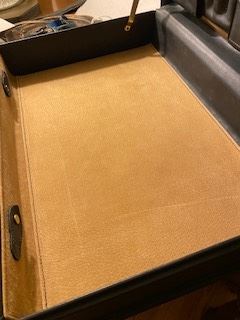 Item 68 Mens Leather Attache Briefcase- Never Used $200