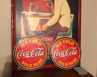 Coke signs