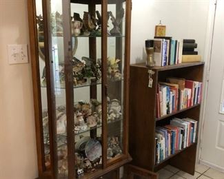 Curio, bookcase