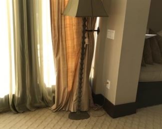 Floor lamp. Estimate $400