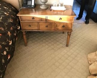 Pair of night tables. Estimate $1200