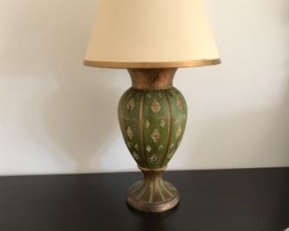 Pair of 1930's Florentine lamps. Estimate $1200