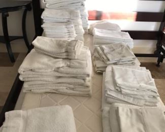 Towels/sheets. Estimate $100