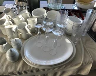 Misc glassware. Estimate $75