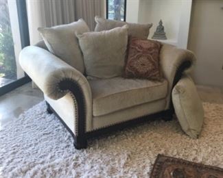 Occasional chair. Estimate $1200
