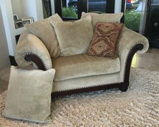 Occasional chair. Estimate $1200