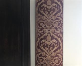 Late 17th century textile panel, 24"x 62". Estimate $2000