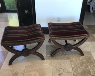 Benches. Estimate $1200