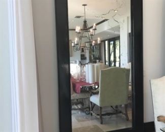 Large 1960's mirror. 106" x 55.5" Estimate $4500