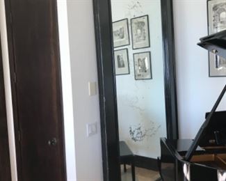Large 1960's mirror, 106"x 55.5" Estimate $4500