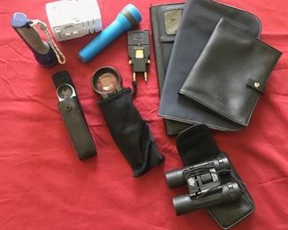 Binoculars & misc Estimate $175