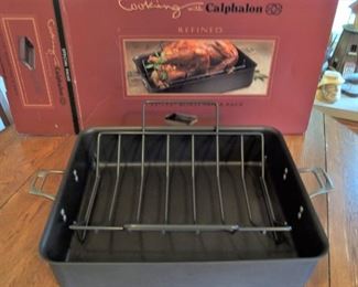 Calphalon Roasting Pan w/Rack - NIB