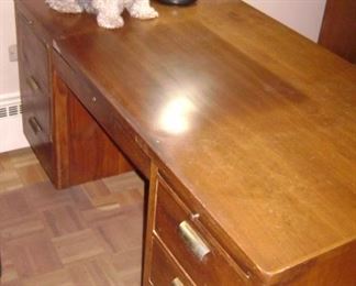WALNUT SECRETARY 'S DESK