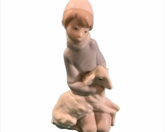 Lladro Little Boy with Sheep
$30