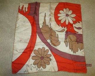 designer scarf signed Castellani