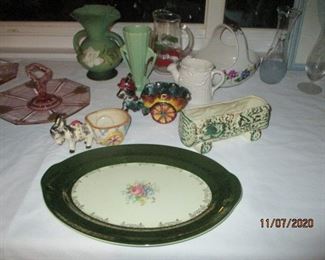 Left cart it occupied Japan and other pottery