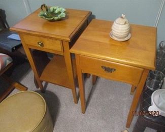 two of the 5 end tables