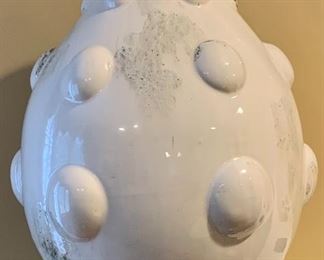Item 4:  Pottery vase - 3.75" x 15":  $24