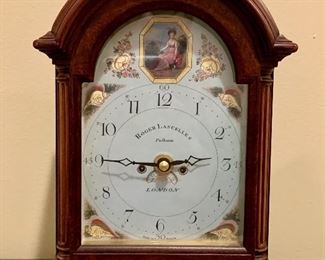 Item 28:  Roger Lascelles (Made in England) clock - 6" x 8.5":  $38
