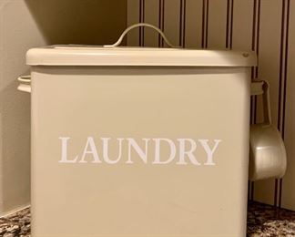 Item 18:  Restoration Hardware dry soap container - 12" x 12.5":  $20