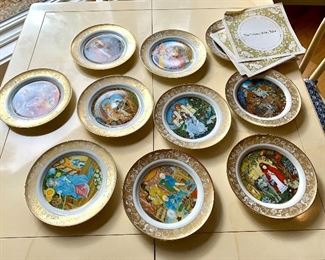 Item 91:  (10) Grimm's Fairy Tales plates - 8":  $135