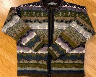 Item 311:  Icelandic Design Sweater (size L):  $30 