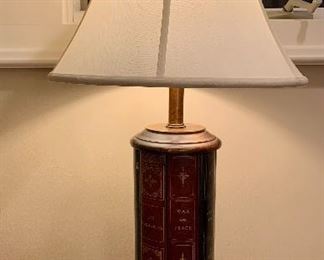 Item 181:  Antique Library Lamp - gorgeous! - 34": $255