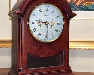 Item 193:  Sam Hill Sheffield Clock - 8.5":  $38