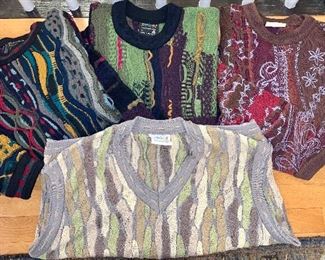 Coogli - great sweaters! $40 each- please make appointment to come to sale and purchase. (Two on top left are now SOLD)