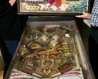 Item 227:  Stern "Dracula" pinball machine:  $995