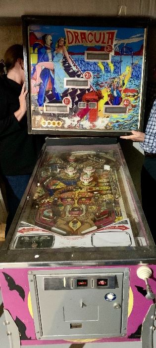 Item 227:  Stern "Dracula" pinball machine:  $995
