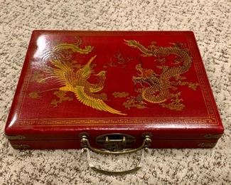 Item 249:  Mahjong set in case:  $135