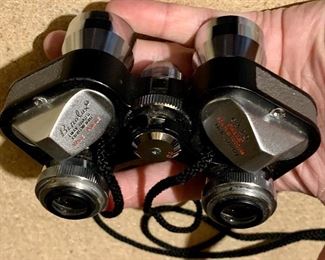 Item 332:  Binolux wide angle vintage binoculars: $18