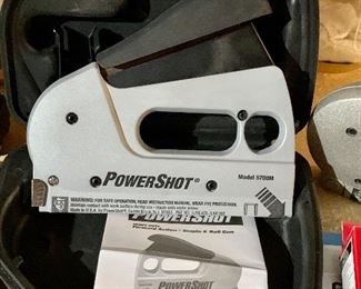 Item 333:  (2) PowerShot 5700M Staple and Nail Gun: $12