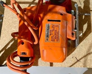 Item 334:  Black and Decker Two Speed Jig Saw: $22