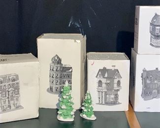 Christmas Village Items - come to the sale and check these out!