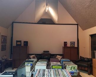 Theater movie screen