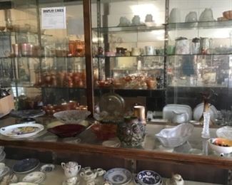 Lots of Glassware, Carnival Glass, Cutglass