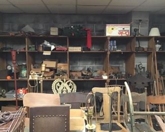 Back room for Pickers,  tools, parts, misc, furniture 