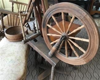 Antique Spinning Wheel