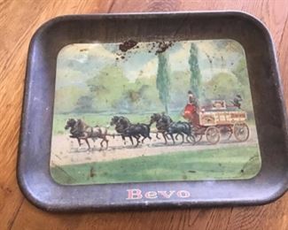 Bevo Anheuser- Bush Advertising Tray