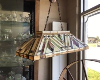 Stained Glass Light Fixture