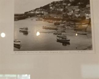 framed original photo