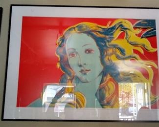 framed poster
