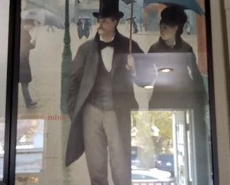framed poster