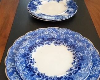 gorgeous flow blue plates