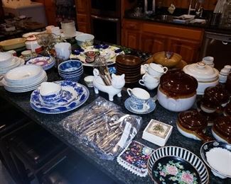 Pottery, Kitchenware, porcelain and more
