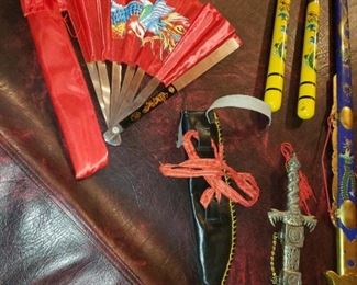Chinese, Spanish Weapons and swords